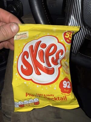 Skips Prawn Cocktail Crisps PM 0.55 17g