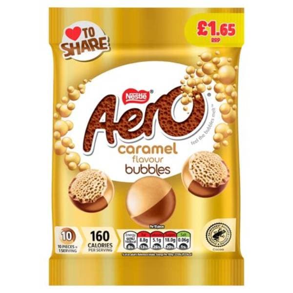 Aero Bubble Caramel Bag PM 1.65 80G