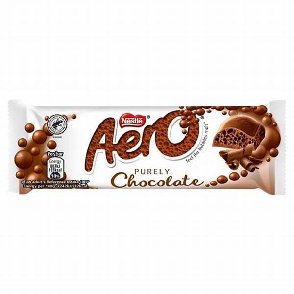 Aero Bubbly Bar Milk 36g