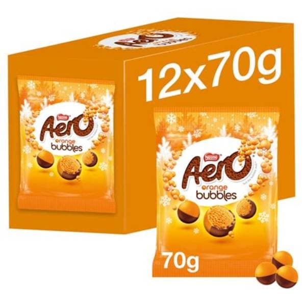 Aero Orange Bubbles Sharing Pouch 70G
