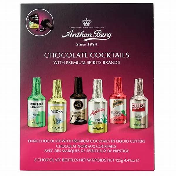 Anthon Berg Chocolate Liqueurs 8 Pcs 125G