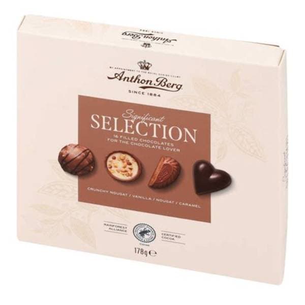 Anthon Berg Significant Assorted Chocolates Collection Gift Box 178G