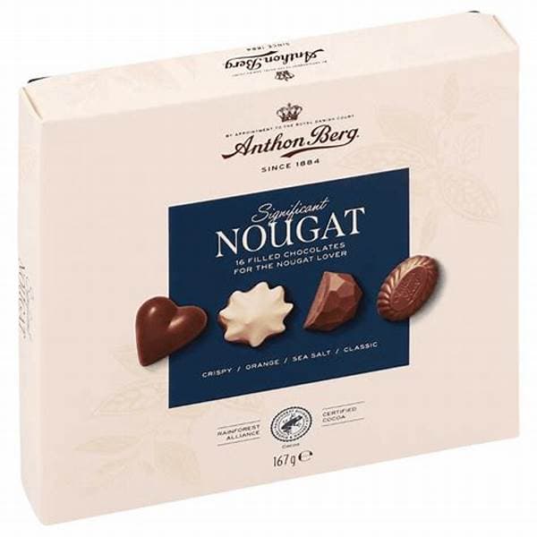 Anthon Berg Significant Nougat Collection Gift Box 167G