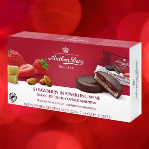 Anthon Berg Strawberry In Sparkling Wine 220G