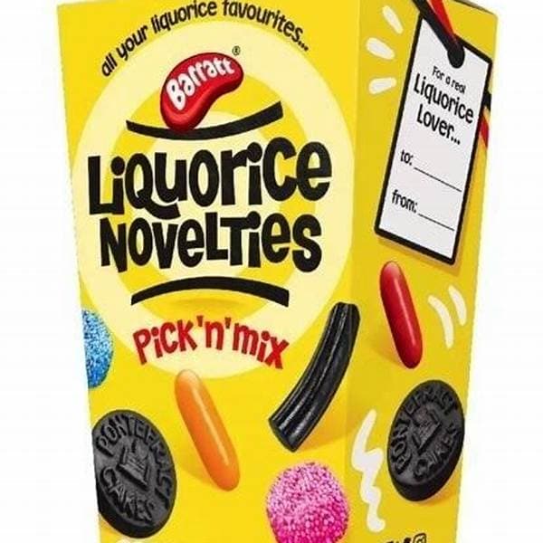 Barratt Liquorice Novelties Carton 400G