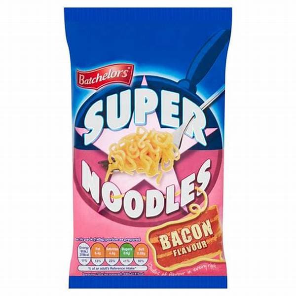 Batchelors Super Noodles Bacon PM 1.45 90g