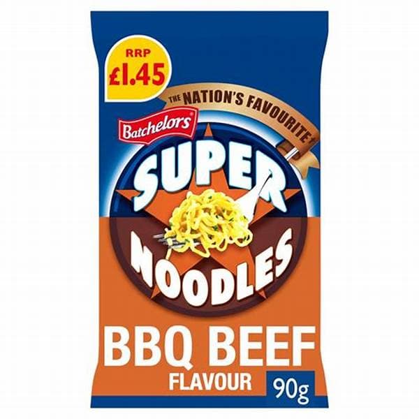 Batchelors Super Noodles BBQ PM 1.45 90g