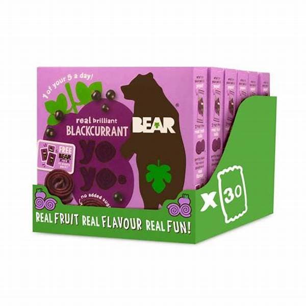 Bear Fruit Yoyos Blackcurrant 20G