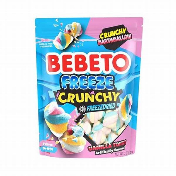 Bebeto Freeze Dried Rainbow Twist 35G