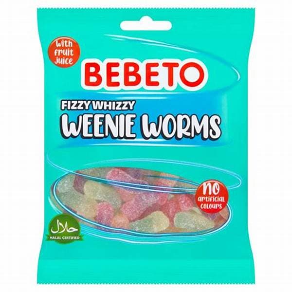 Bebeto Weenie Worms 150G