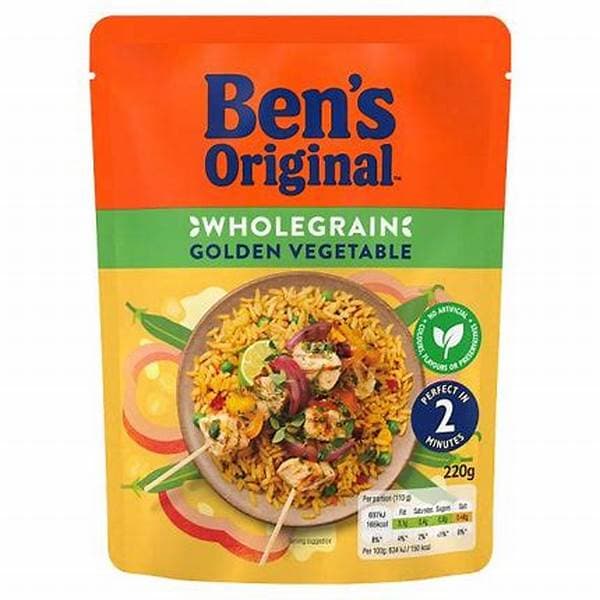 Bens Original Rice Ready To Heat Wholegrain 220g