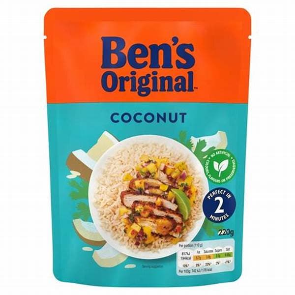 Bens Original Rth Rice - Coconut 220G