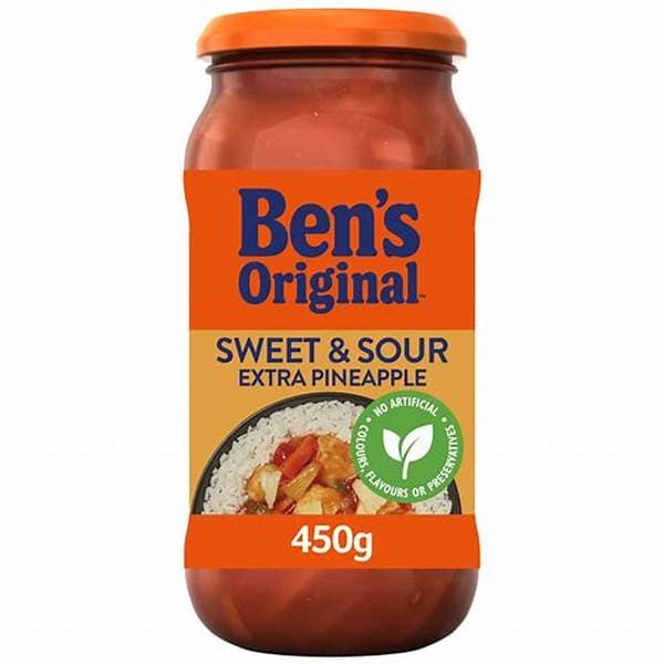 Bens Original Sauce Sweet & Sour Extra Pineapple 450G