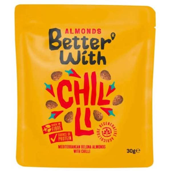 Better With - Chilli Almonds 120G
