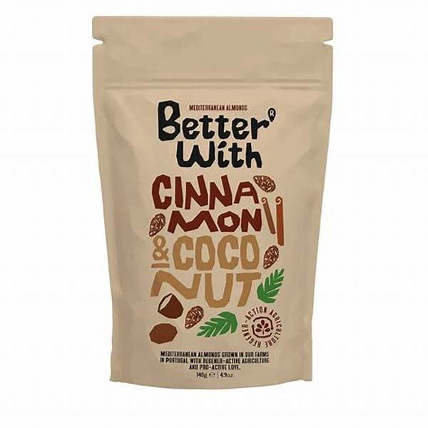 Better With - Cinnamon & Coconut Almonds 120G