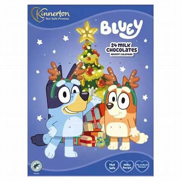 Bluey Milk Chocolate Advent Calendar 40G