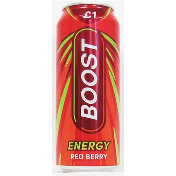 Boost Energy Red Berry PM 1.00 500Ml
