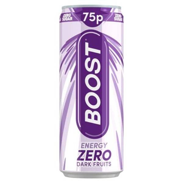 Boost Energy Zero Sugar Dark Fruits PM 75P 250Ml