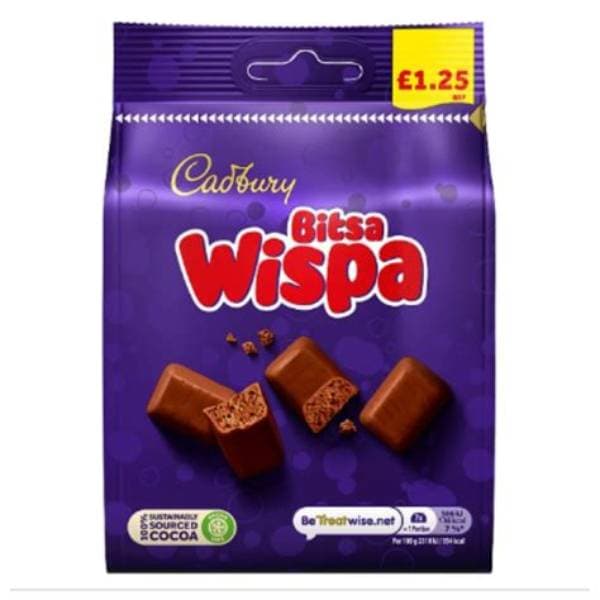 Cadbury Bitsa Wispa 290G