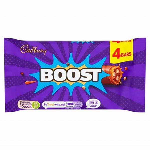 Cadbury Boost 4 Pack 126g