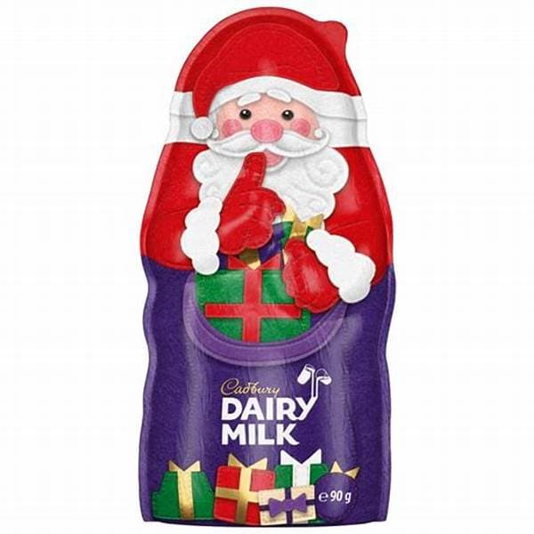 Cadbury Dairy Milk Hollow Santa 90G