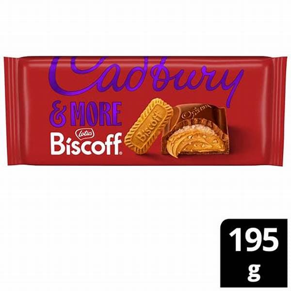 Cadbury Dairy Milk & More Biscoff 195G