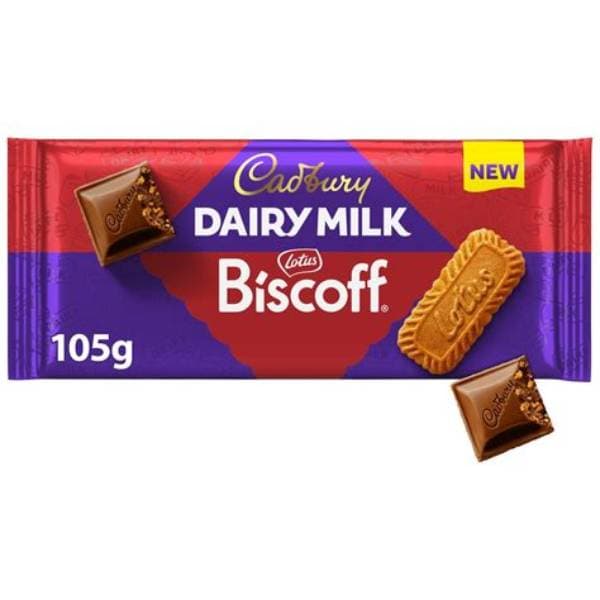 Cadbury Dairy Milk Biscoff 105G