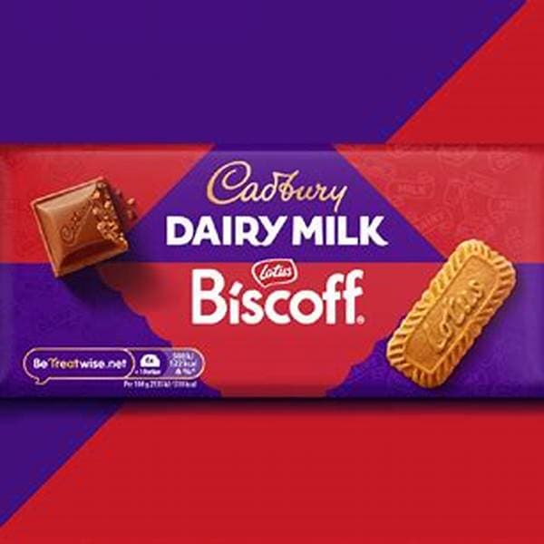 Cadbury Dairy Milk Biscoff 350G