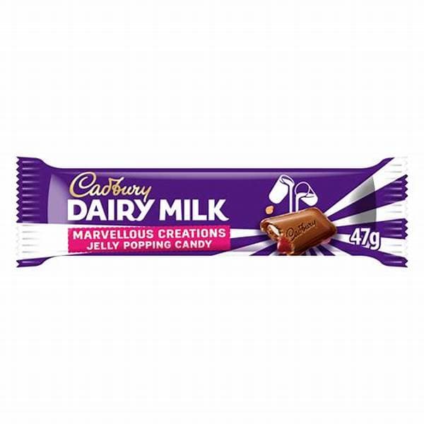 Cadbury Dairy Milk Jelly Popping Candy PM 1.29 56G