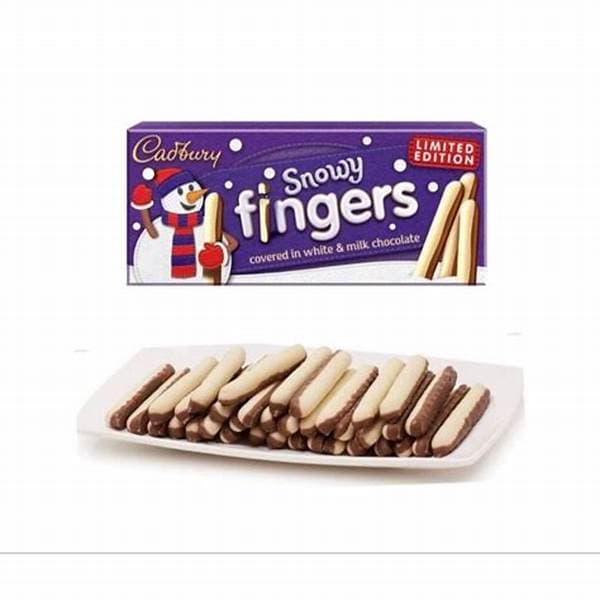 Cadbury Fingers Snowy 115G