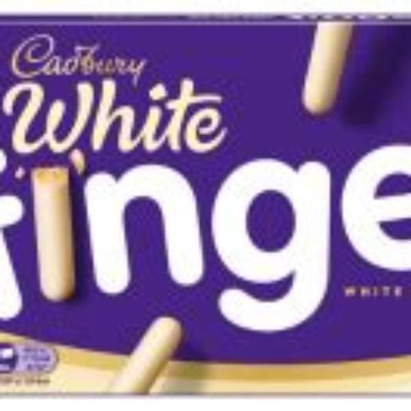 Cadbury Fingers White Choc 114g