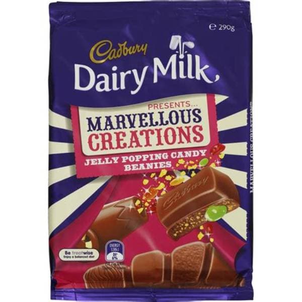 Cadbury Marvellous Creations Jelly Popping Candy Std 47g