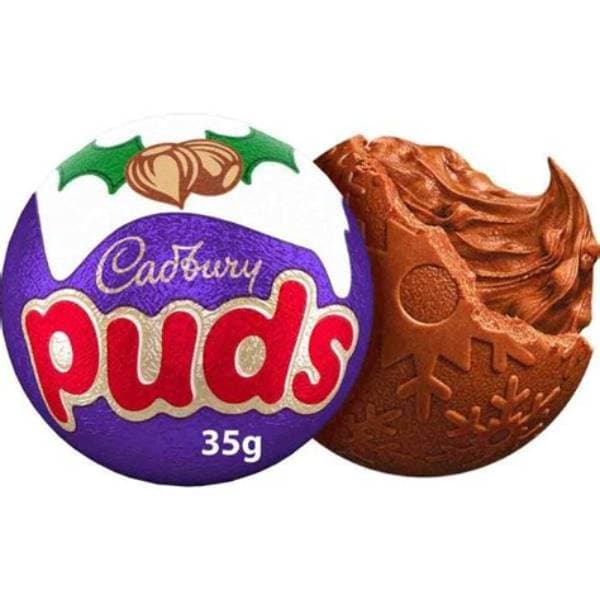 Cadbury Milk Chocolate Christmas Puds 5Pk 175G