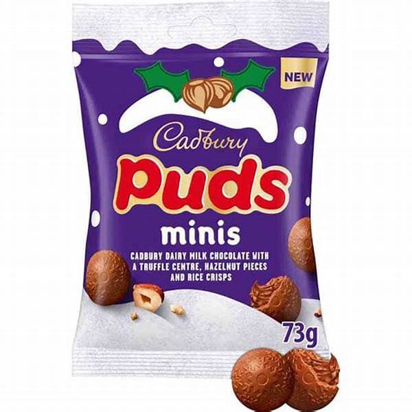 Cadbury Puds Minis Clipstrip 73G