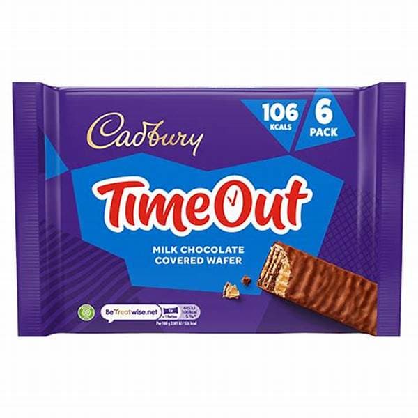 Cadbury Timeout Orange 5Pk 90G