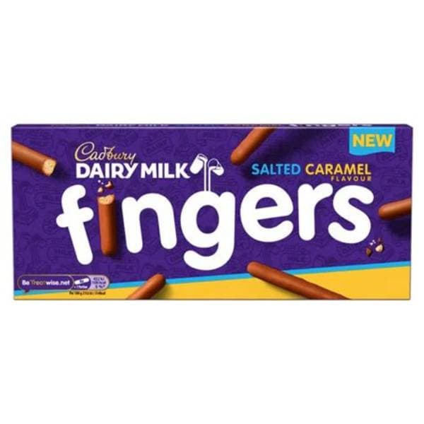 Cadburys Salted Caramel Fingers 114g