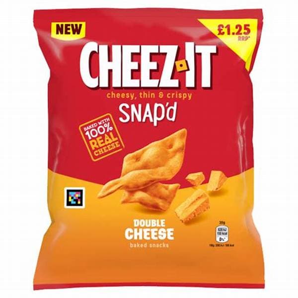 Cheez It Snapd Crackers Double Cheese PM 1.25 65g