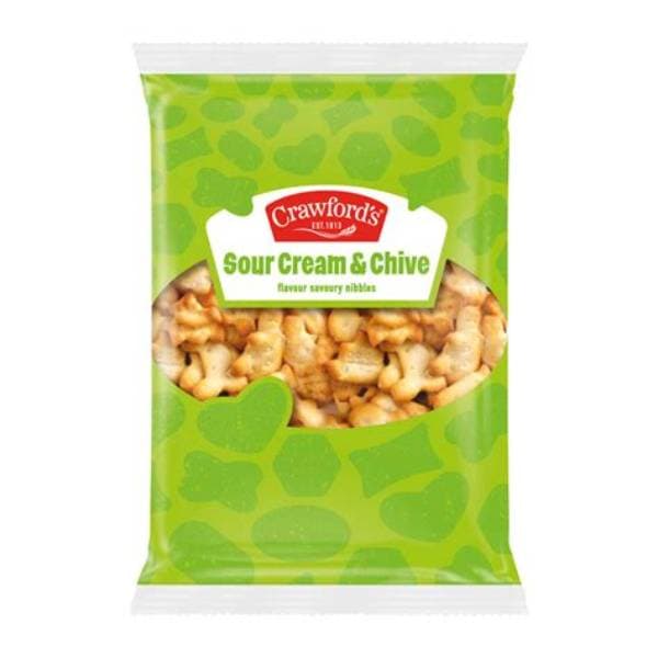 Crawfords Savouries Sour Cream & Chive 200g