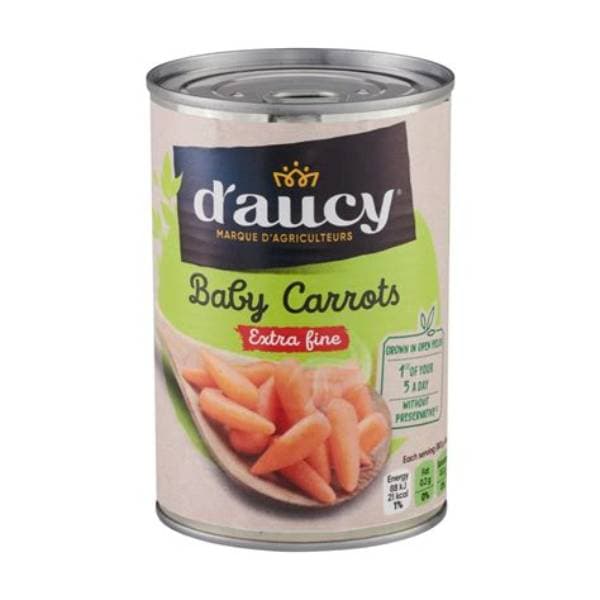 Daucy Carrots Extra Fine 400g
