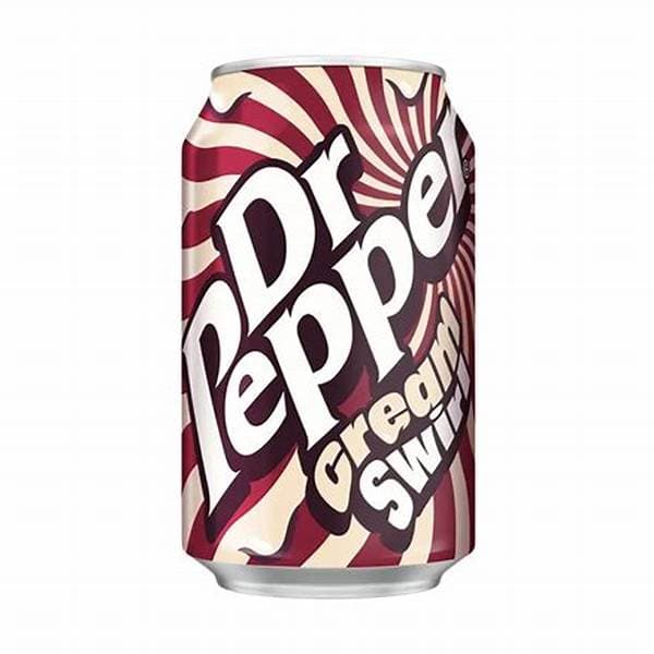 Dr Pepper Cream Swirl PM 0.85 330Ml
