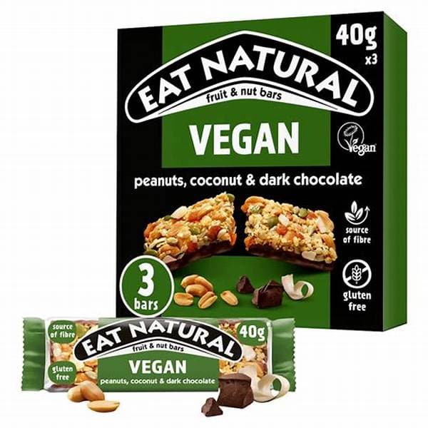 Eat Natural Fruit & Nut Vegan Peanuts Coconut & Chocolate 40G