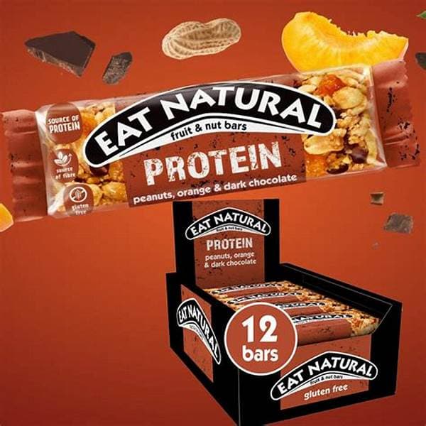 Eat Natural Protein Bar Peanuts Orange & Dark Chocolate 40G