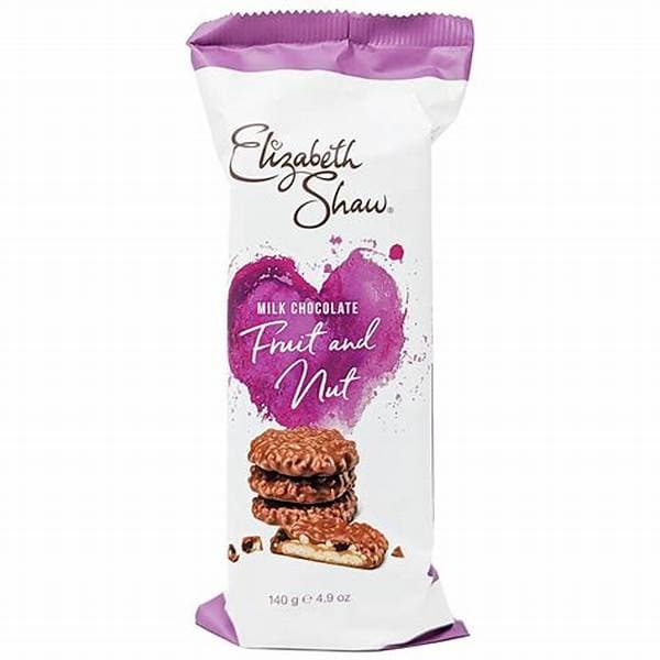Elizabeth Shaw Biscuits Milk Chocolate Fruit & Nut 140G