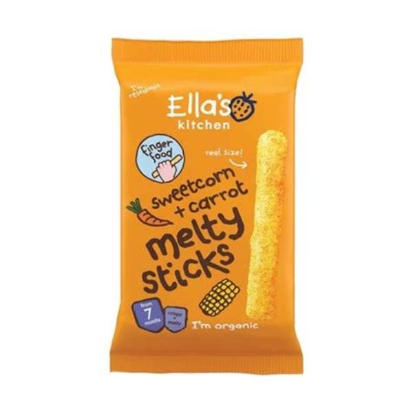Ellas Kitchen Melty Stick Sweetcorn & Carrot 17g
