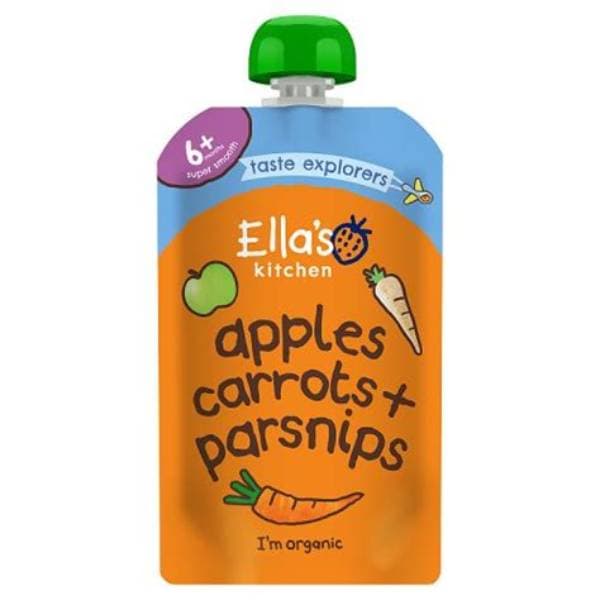 Ellas Kitchen Stage 1 Carrot/Apple/Parsnip 4M 120G 120g