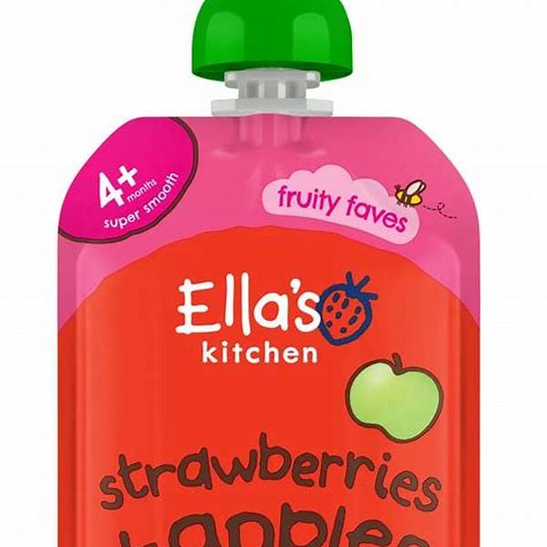 Ellas Kitchen Stage 1 Strawberry/Apple 4M 120G 120g