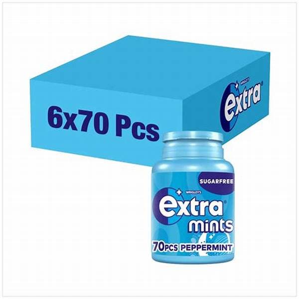 Extra Peppermint Sugar Free Mints Roll