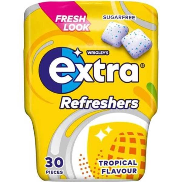 Extra Refreshers Tropical Bottle 30 Pcs