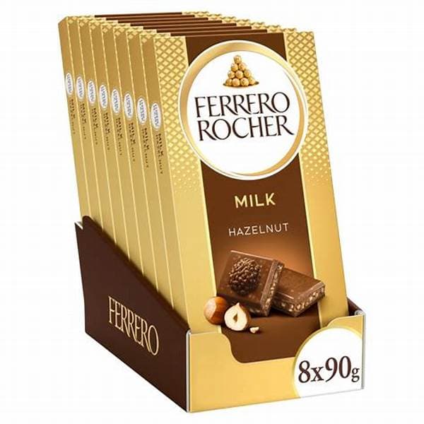 Ferrero Rocher Tablet Milk Chocolate 90g