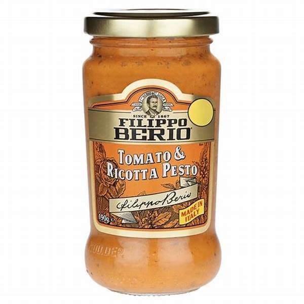 Filippo Berio Basil & Ricotta Pesto 190G